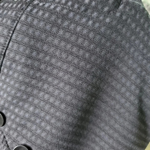 JOE BENBASSET | Waffle Print Bootcut Slacks in Black sz 3 (flaw) - Picture 4 of 6